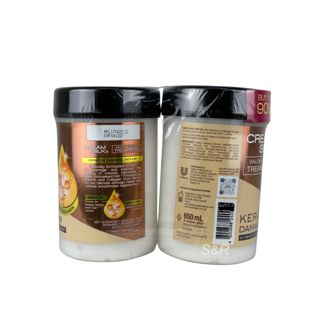 Cream Silk Keratin Damage Repair Pack Cream Silk Keratin Damage Repair Pack